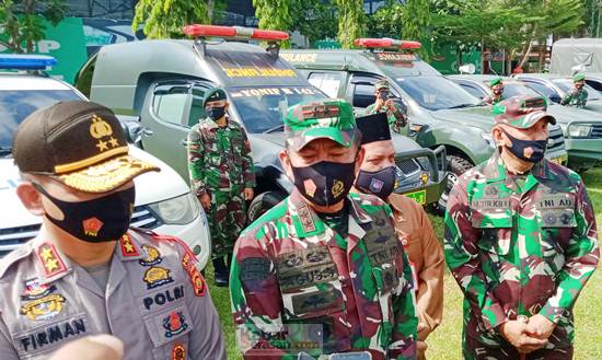 Pangdam ii swj dan Kapolda Jambi